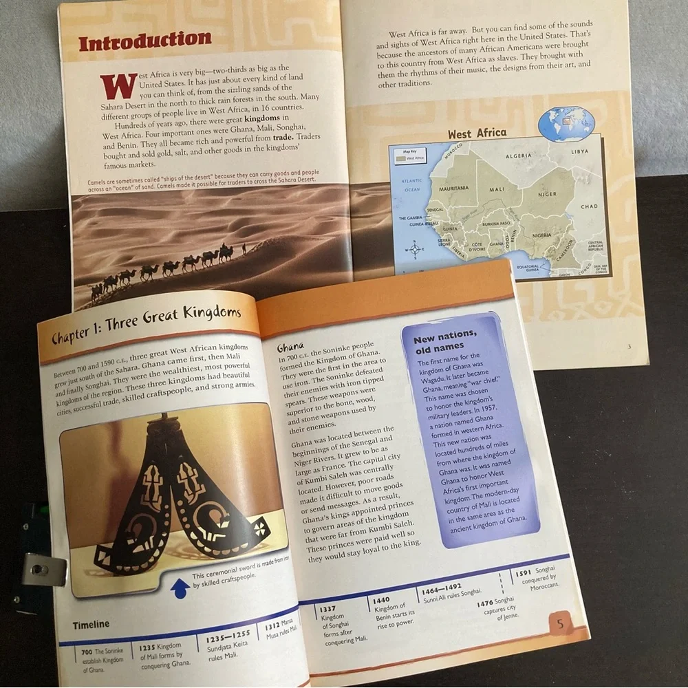 ☀️ 2 African kingdom books
